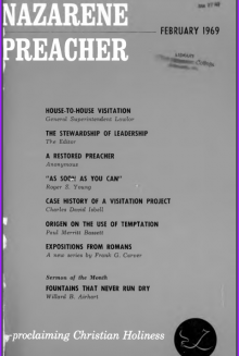 Cover of "The Nazarene Preacher"