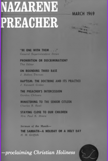 Cover of "The Nazarene Preacher"