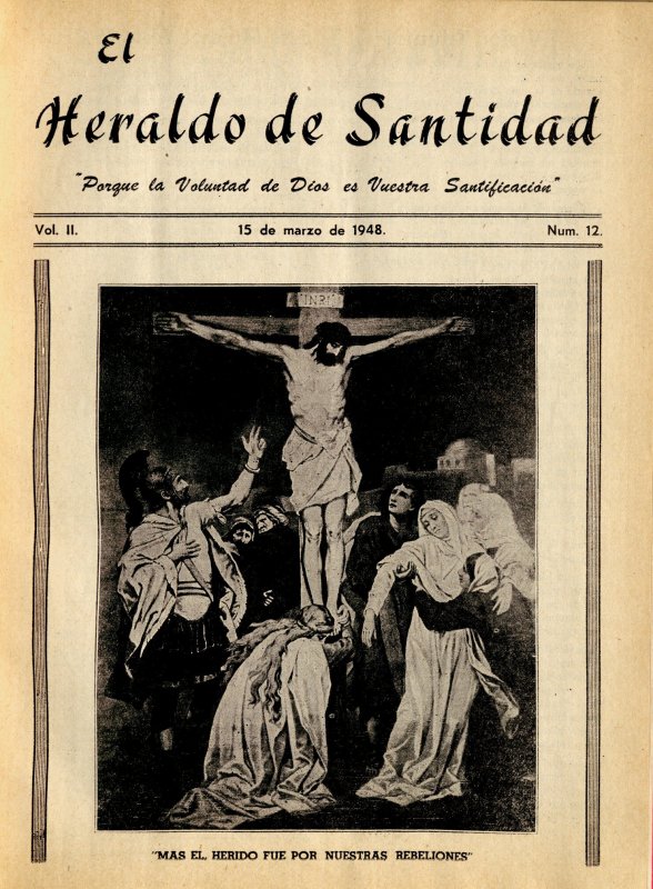 Portada: Más Él herido fue, por nuestras rebeliones
