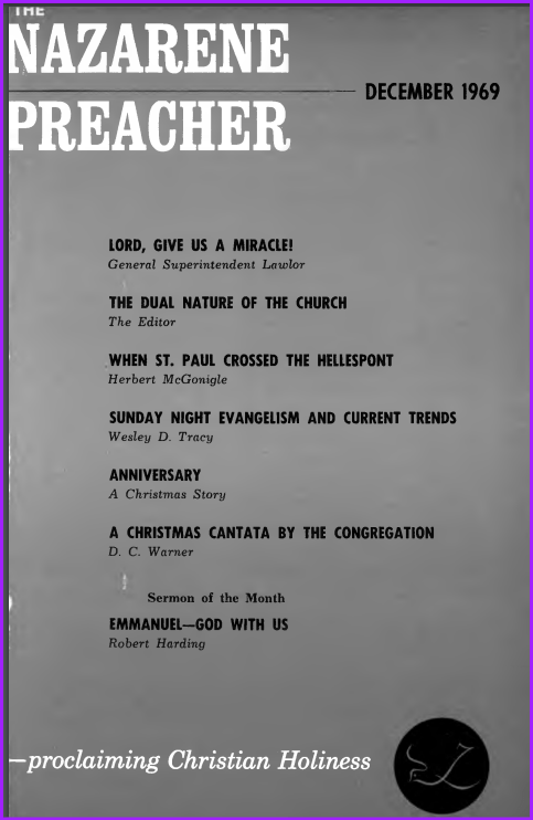 Cover of "The Nazarene Preacher"