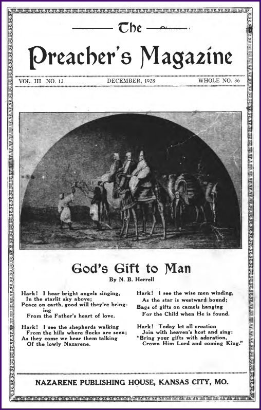 Preacher's Magazine Cover