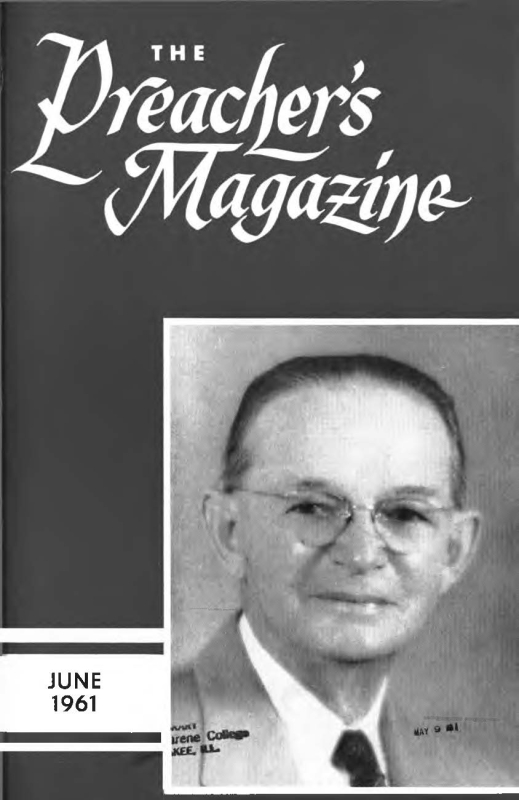 Title Page of Preacher's Magazine Photo of M. V. Dillingham