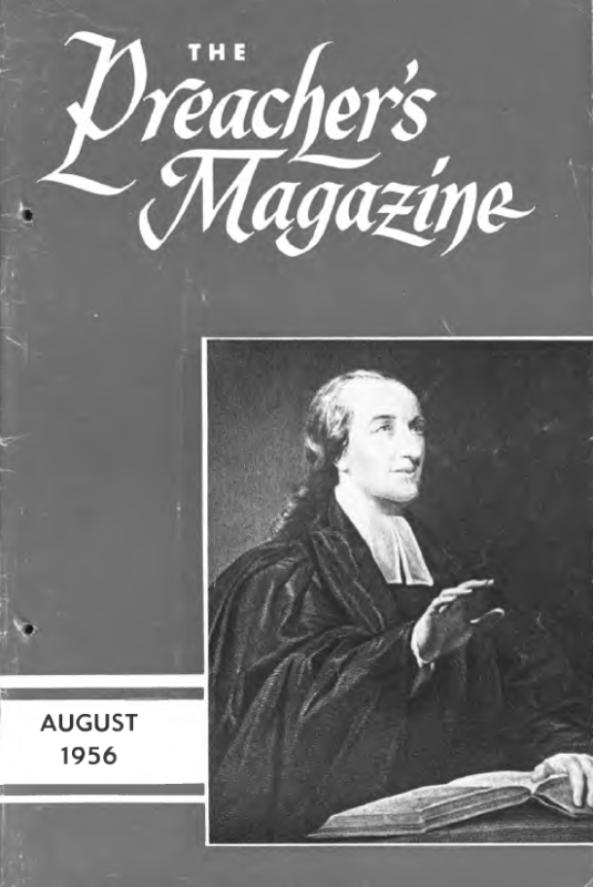 Title Page of Preacher's Magazine Portrait of John Fletcher