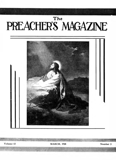 Title Page of Preacher's Magazine