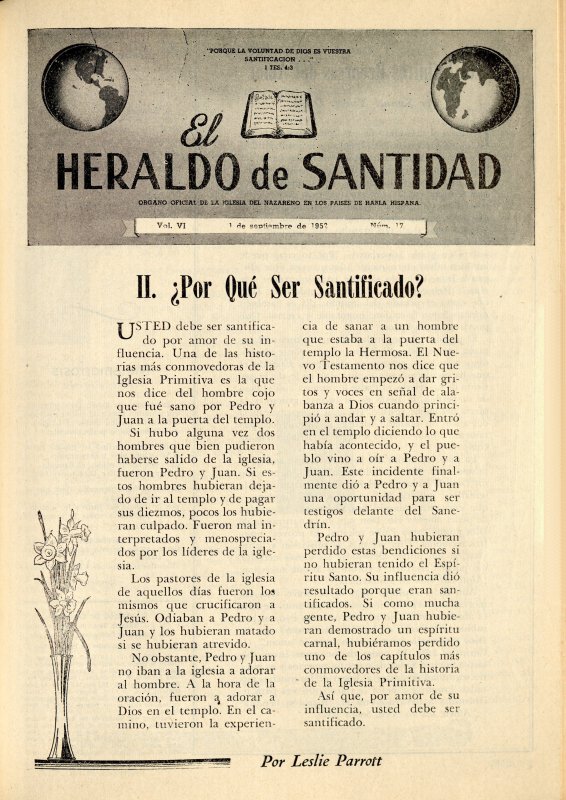 Portada: II ¿Por qué ser santificado?, Leslie Parrott                                                                                                            