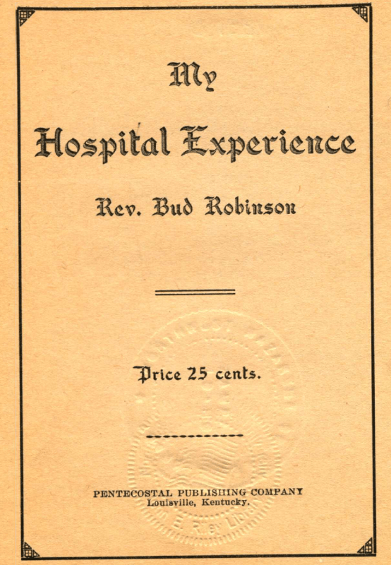 Title Page Image - My Hospital Experience