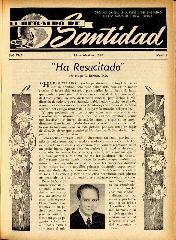 Portada: Ha resucitado, Hugh C. Benner