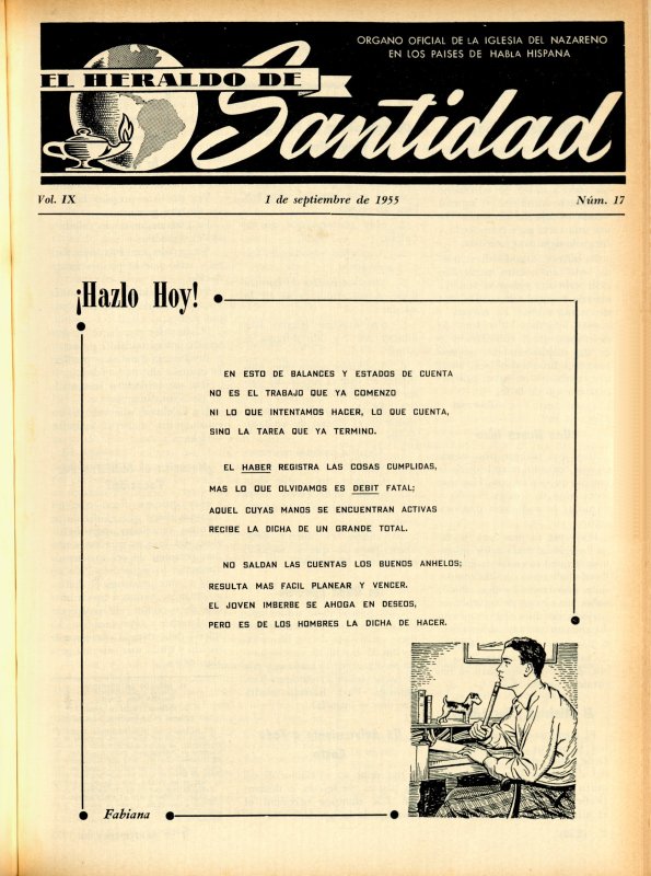 Portada: ¡Hazlo hoy!, Fabiana