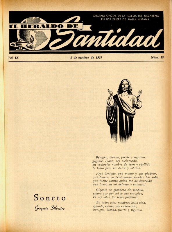 Portada: Soneto, Gregorio Silvestre