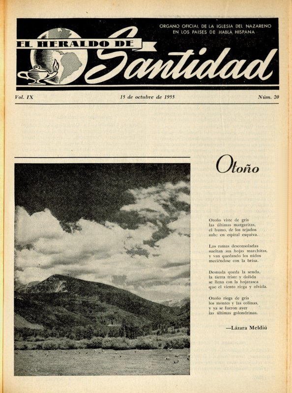 Portada: Otoño, Lazara Meldiú