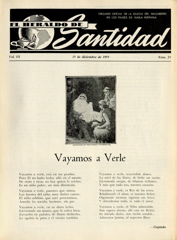 Portada: Vallamos a verle, Copiado