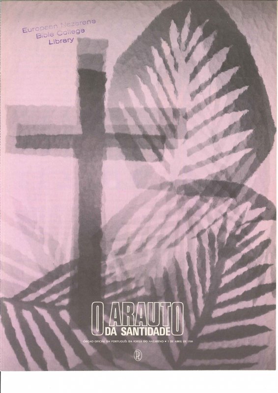 O ARAUTO DA SANTIDADE - 1 DE ABRIL DE 1984