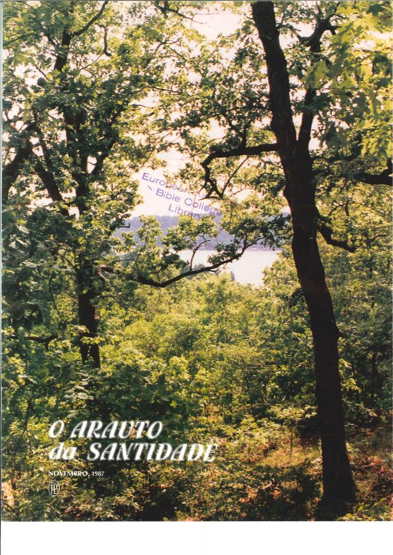 O ARAUTO DA SANTIDADE - NOVEMBRO 1987
