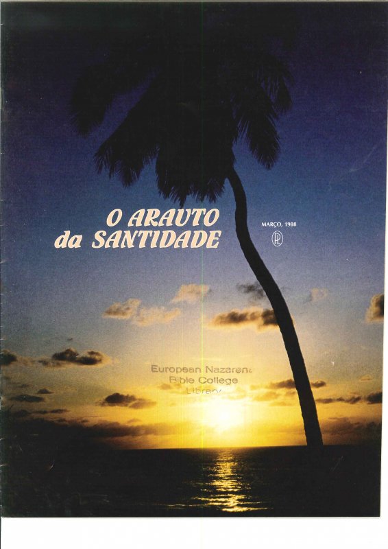 O ARAUTO DA SANTIDADE - MARÇO 1988