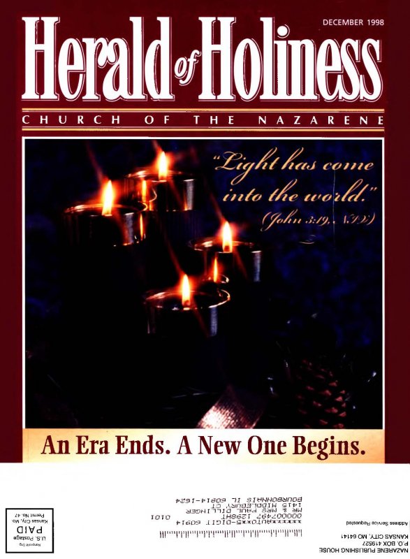 HERALD OF HOLINESS - December 1, 1998