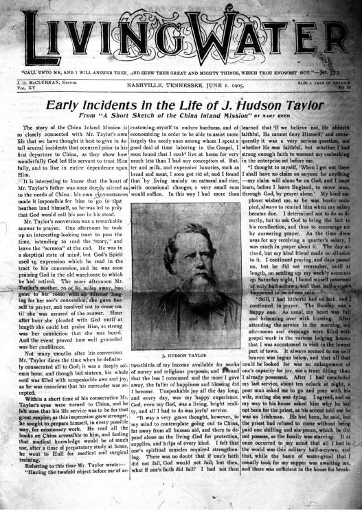 Living Water, June 1, 1905