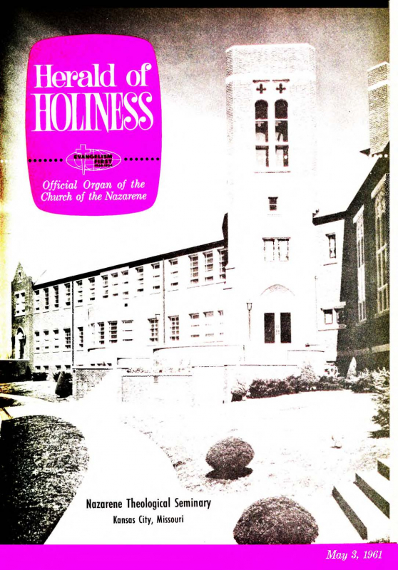 Herald of Holiness - May 3, 1961