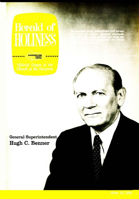 Herald of Holiness - June 21, 1961