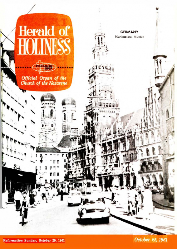 Herald of Holiness - October 25, 1961