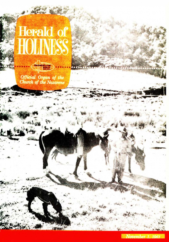 Herald of Holiness - November 1, 1961