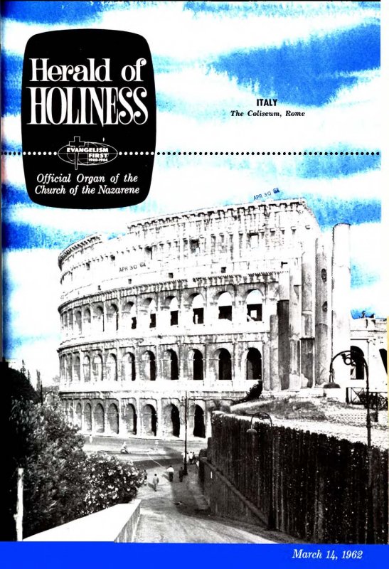 Herald of Holiness - March 14, 1962