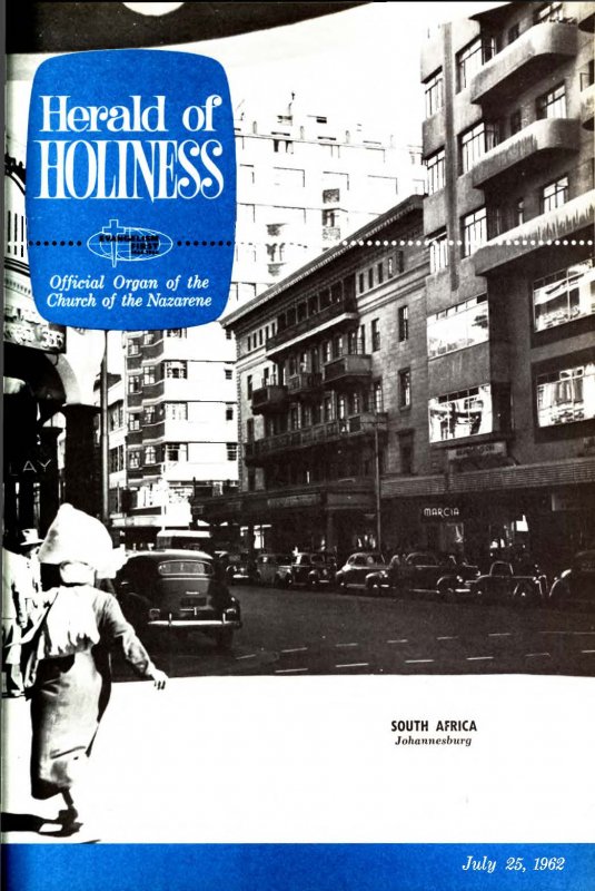 Herald of Holiness - July 25, 1962