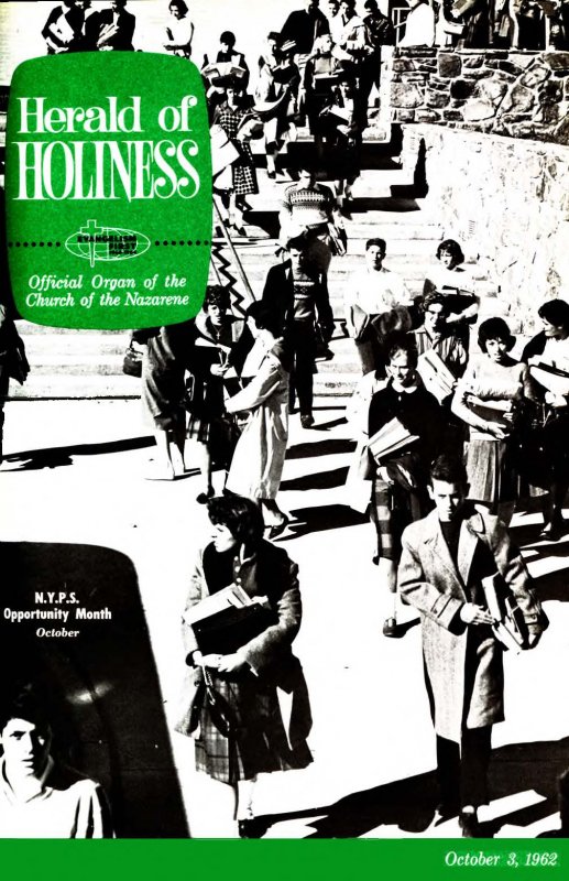 Herald of Holiness - October 3, 1962