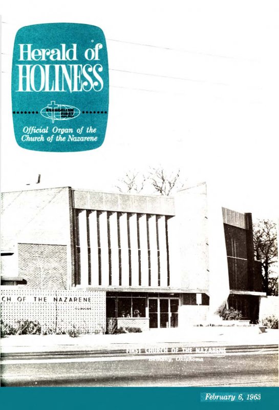 Herald of Holiness - February 6, 1963