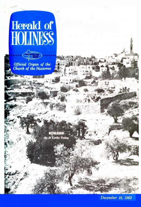 Herald of Holiness - December 18, 1963