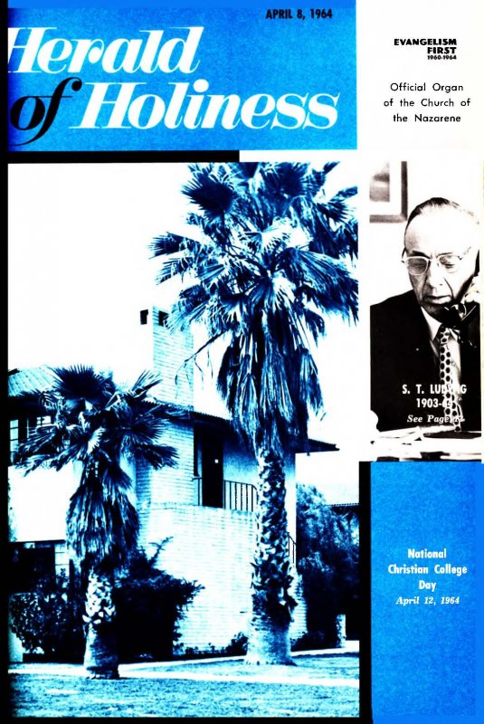 Herald of Holiness - April 8, 1964