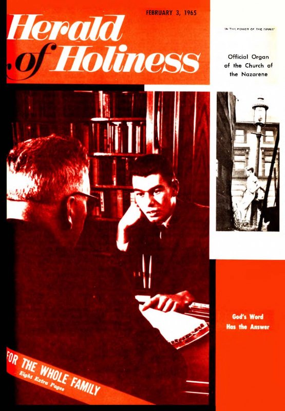 Herald of Holiness - February 3, 1965