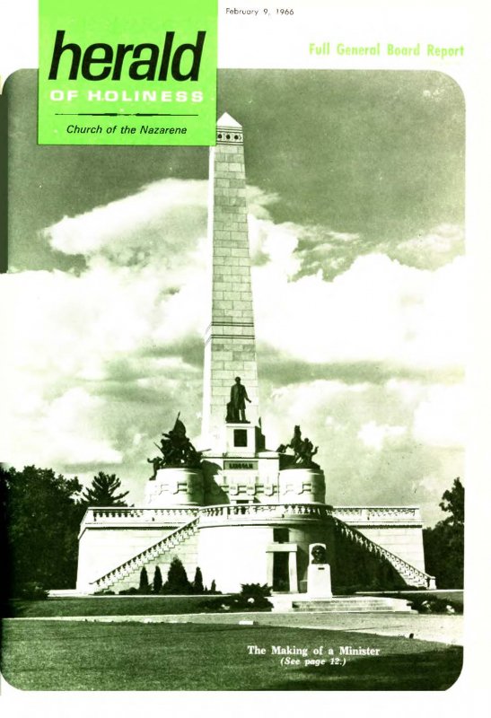 Herald of Holiness - February 9, 1966