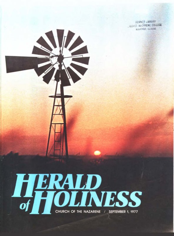 Herald of Holiness - September 1, 1977