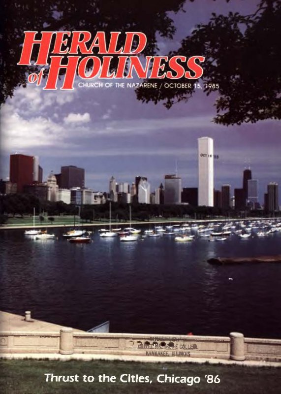 Herald of Holiness - October 15, 1985