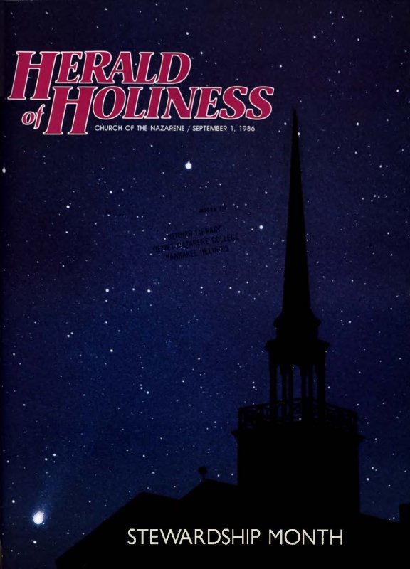 Herald of Holiness - September 1, 1986