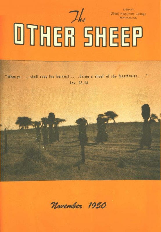 The Other Sheep, 1950, November, V. 37, No. 11