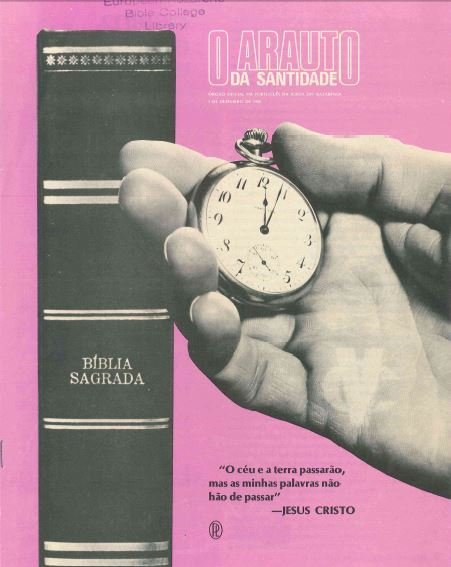 O ARAUTO DA SANTIDADE - 1 DE DEZEMBRO DE 1980