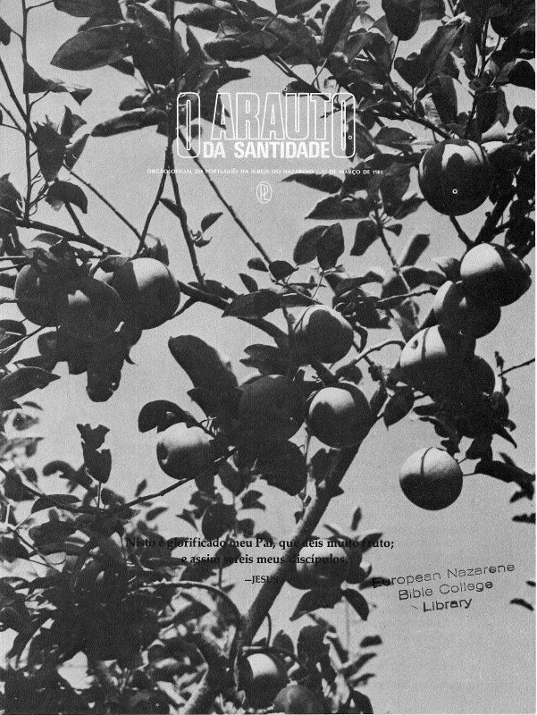 O ARAUTO DA SANTIDADE - 15 DE MARÇO DE 1981