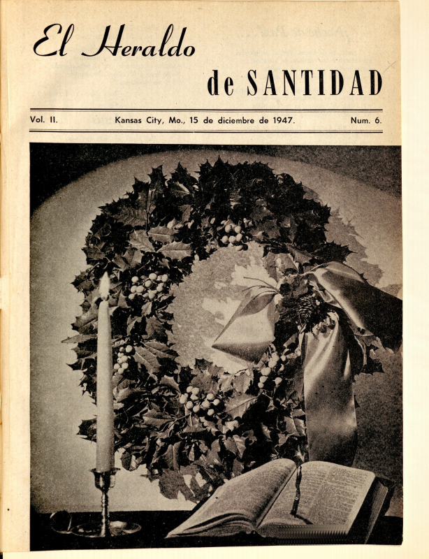 El Heraldo de Santidad, 15 de Diciembre 1947, Vol 2 N°6