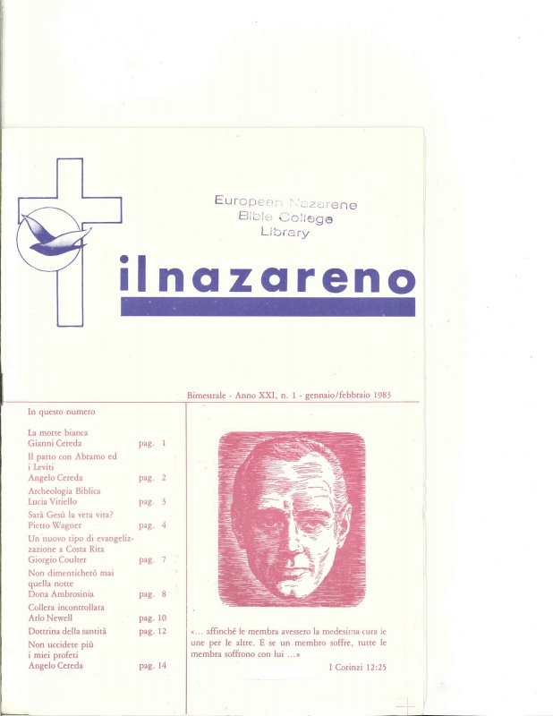 IL NAZARENO - Gennaio-Febbraio 1983
