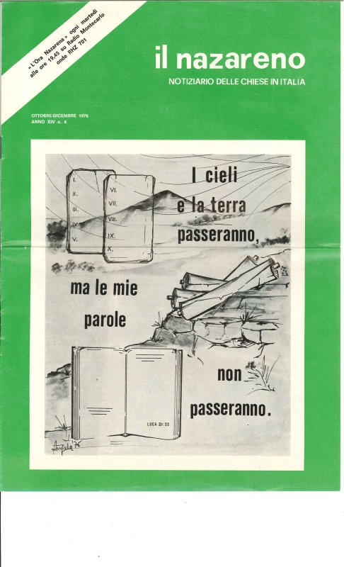 IL NAZARENO - Ottobre-Dicembre 1976