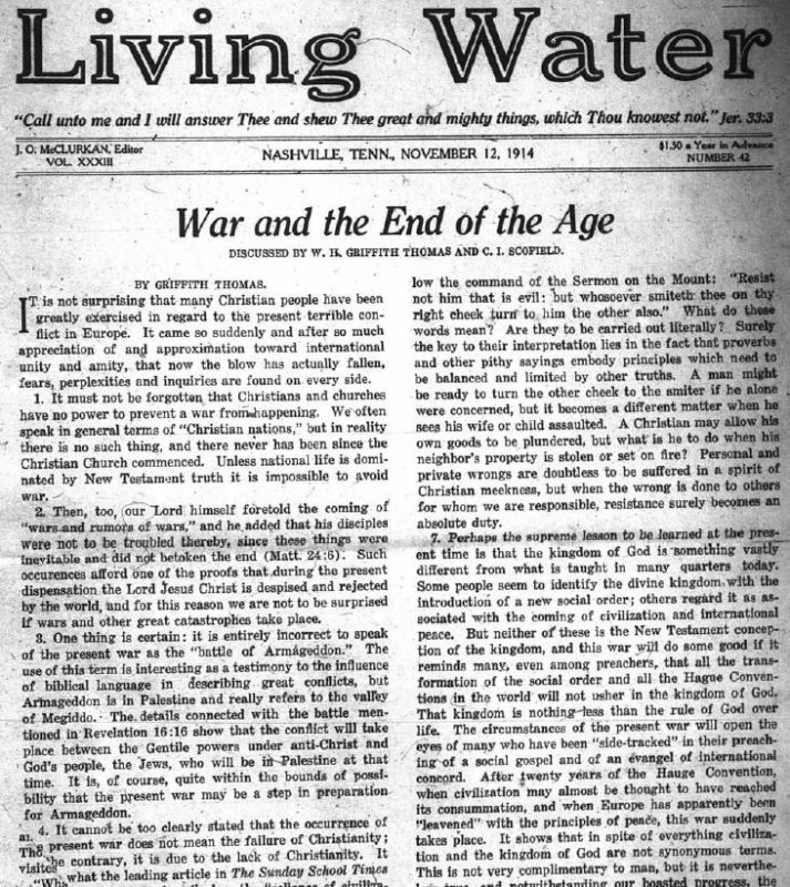 Living Water, Nov. 12, 1914