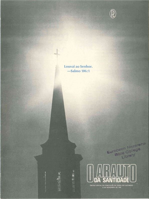 O ARAUTO DA SANTIDADE - 15 DE NOVEMBRO DE 1980